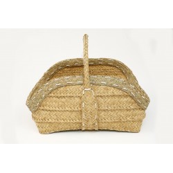 LEÑERA DE ESPARTO ARTESANAL